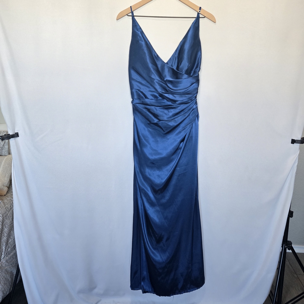 Signature Deep Blue Maxi Dress